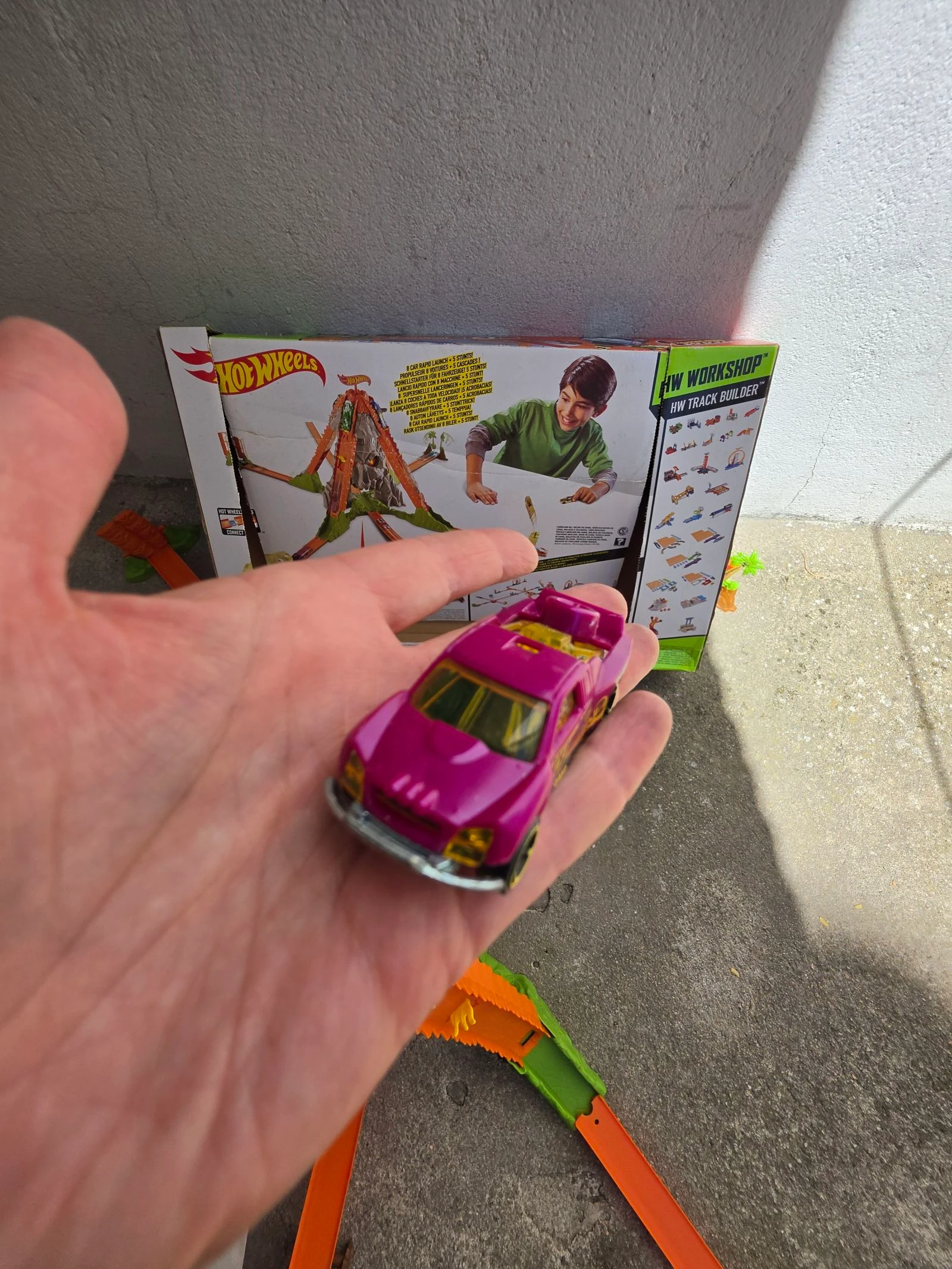 Pista Hot Wheels Volcano Blast  (Supervolcán – photo 15